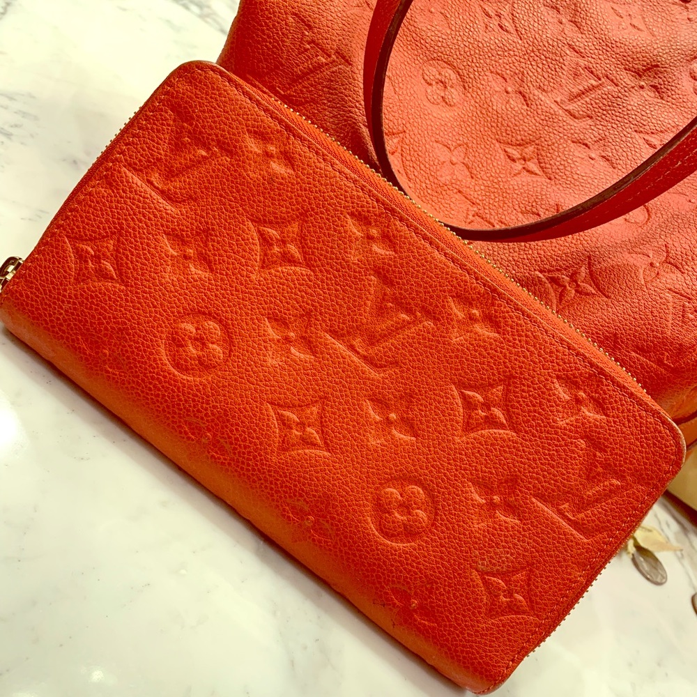 Louis Vuitton Empreinte Zippy Wallet Orient